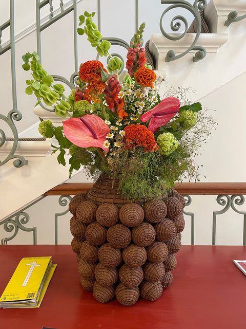Buriti Vase Co-created by Designer Sergio Matos