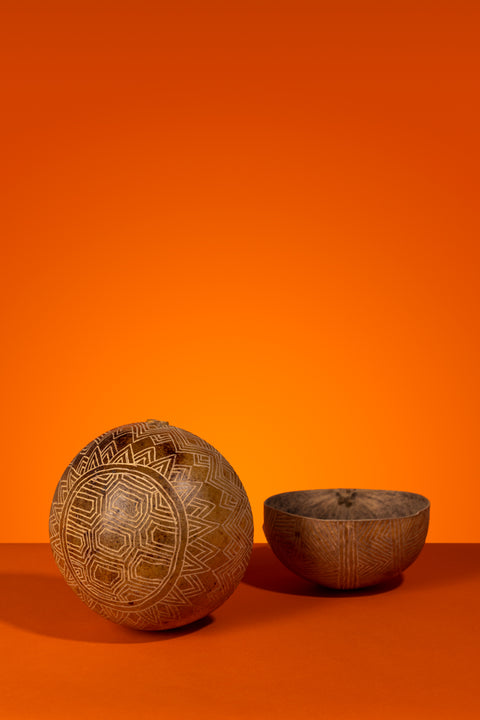 Carved Gourd 3, Mekrãgnoti Ethnicity