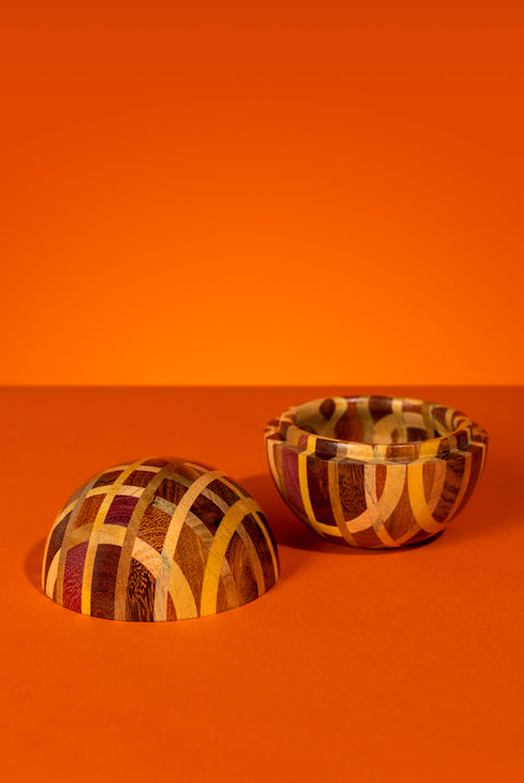 Ball Marquetry Box