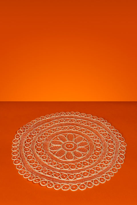 Flower Lace Sisal Placemats