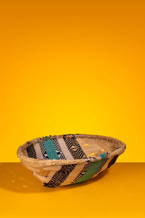 "Kuyū" Extra Large Basket 4, Mehinaku Ethnicity