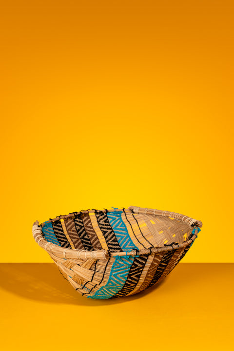 "Kuyū" Extra Large Basket 5, Mehinaku Ethnicity