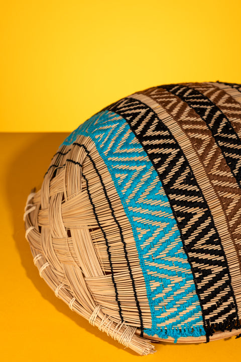 "Kuyū" Extra Large Basket 5, Mehinaku Ethnicity