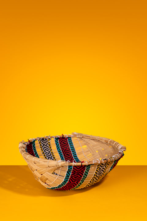 "Kuyū" Extra Large Basket 6, Mehinaku Ethnicity