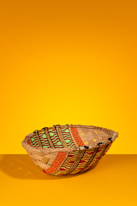 "Kuyū" Extra Large Basket 1, Mehinaku Ethnicity