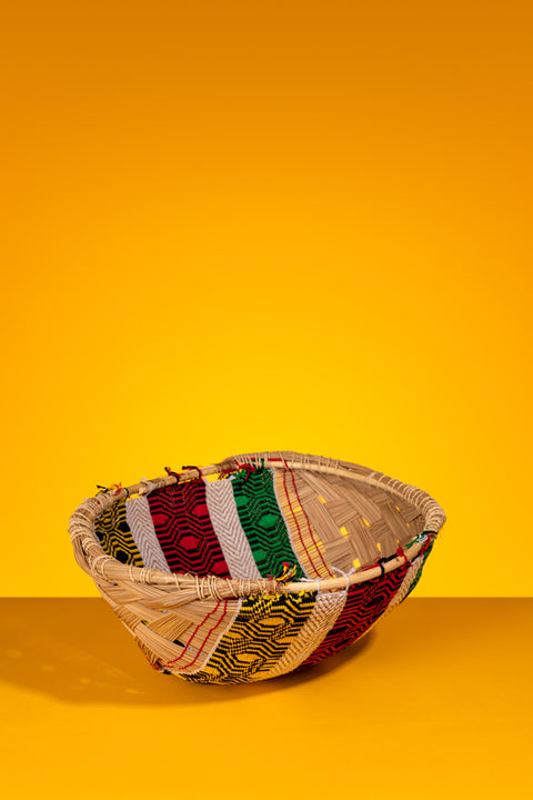 "Kuyū" Extra Large Basket 7, Mehinaku Ethnicity