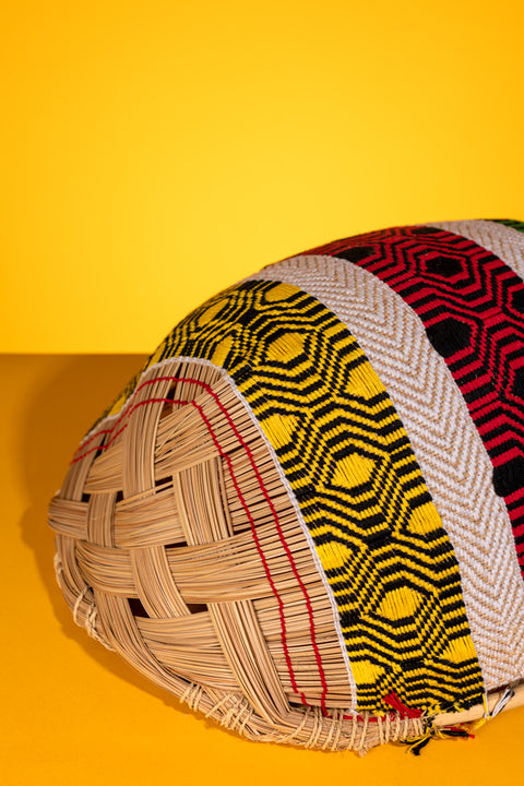 "Kuyū" Extra Large Basket 7, Mehinaku Ethnicity
