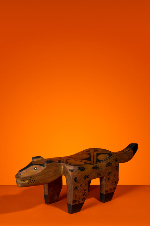 Jaguar Stool by Indigenous Artist Apahu Waurá