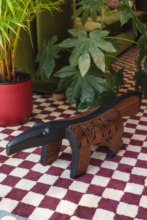 Anteater Stool by Indigenous Artist Apahu Waurá