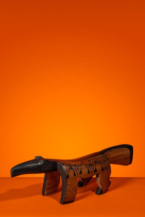 Anteater Stool by Indigenous Artist Apahu Waurá