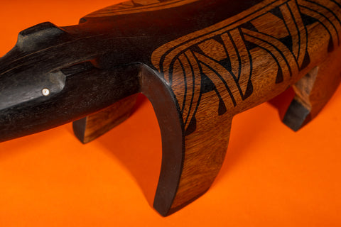Anteater Stool by Indigenous Artist Apahu Waurá