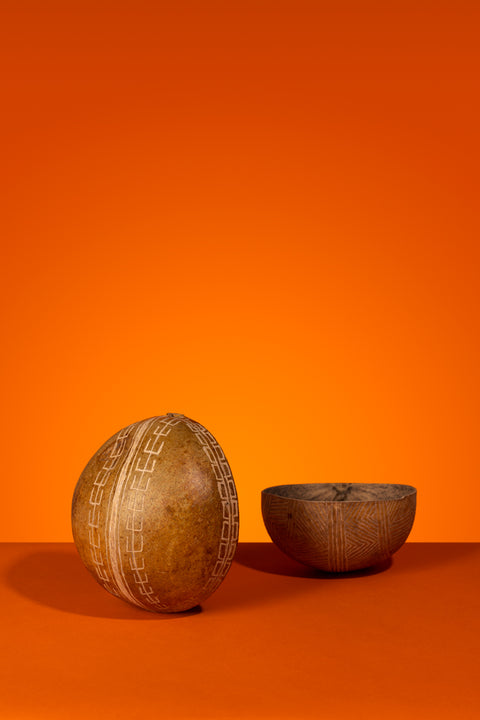 Carved Gourd 2, Mekrãgnoti Ethnicity
