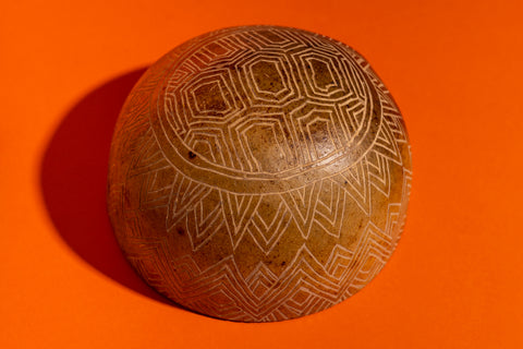 Carved Gourd 3, Mekrãgnoti Ethnicity