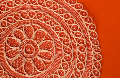 Flower Lace Sisal Placemats