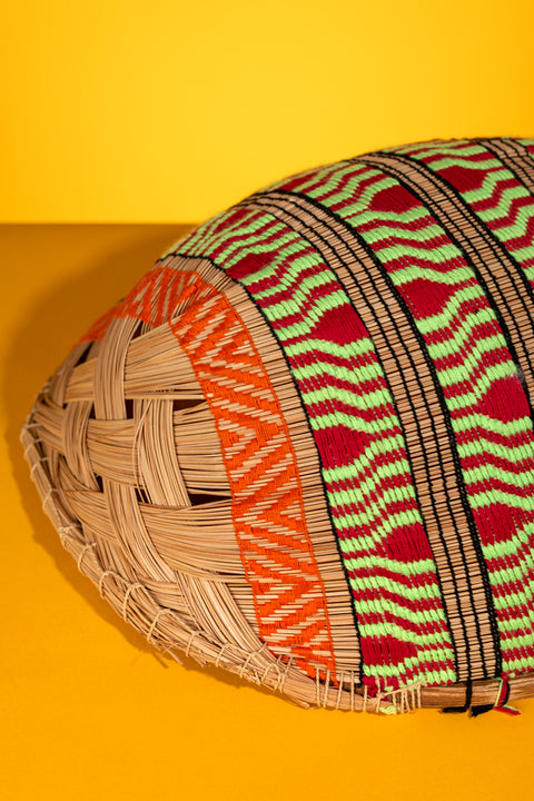 "Kuyū" Extra Large Basket 1, Mehinaku Ethnicity