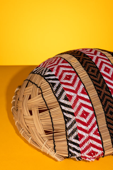 "Kuyū" Large Basket 3, Mehinaku Ethnicity