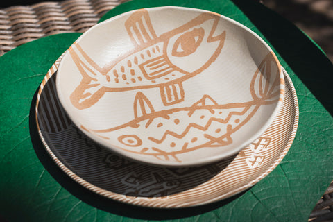 Capeba Organic Latex Placemat, Yellow
