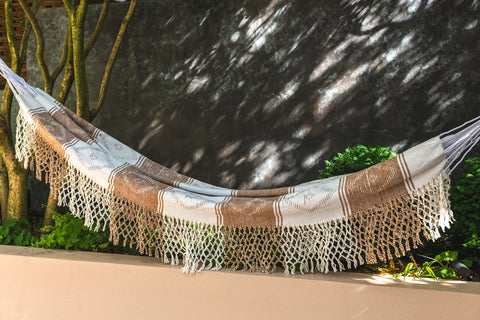 Berilo Natural Cotton Handwoven Hammock