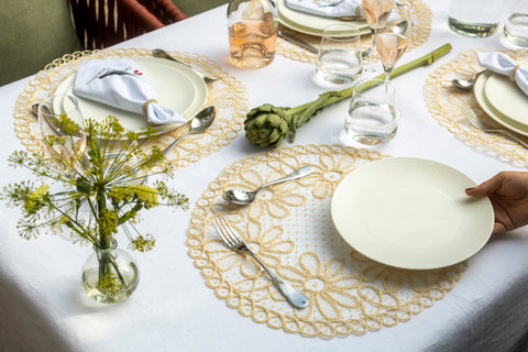 Garden Lace Sisal Placemats